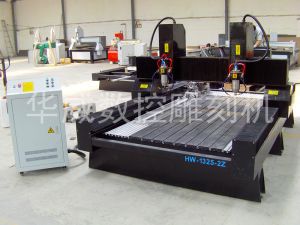 清远佛冈县双头立体多功能石材雕刻机HW-1325-2Z