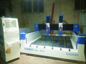 清远佛冈县HW1825双头重型石材雕刻机