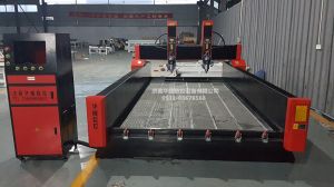 清远佛冈县HW-1825双头重型浮雕石材雕刻机